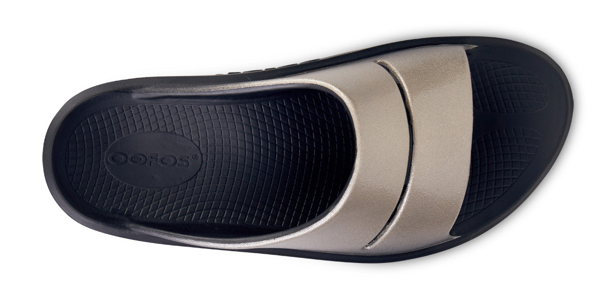 Women's OOmega OOahh Luxe Sandal - Latte - Image 8