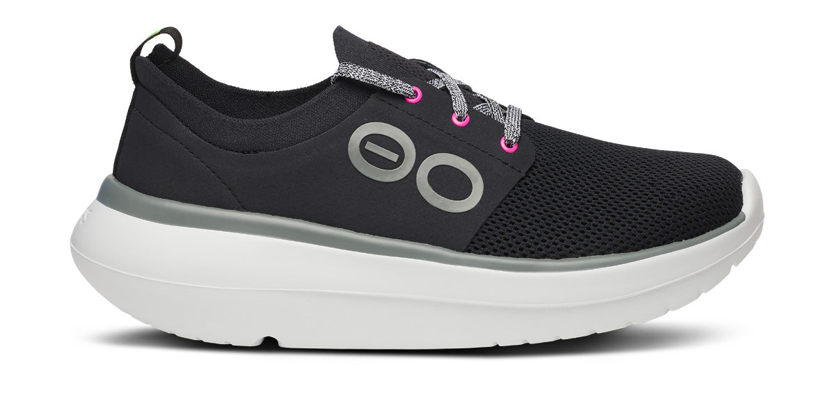 Women's OOmy Stride - White Black - Image 2