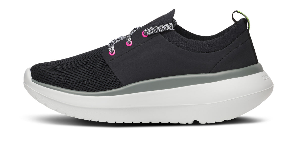 Women's OOmy Stride - White Black - Image 6