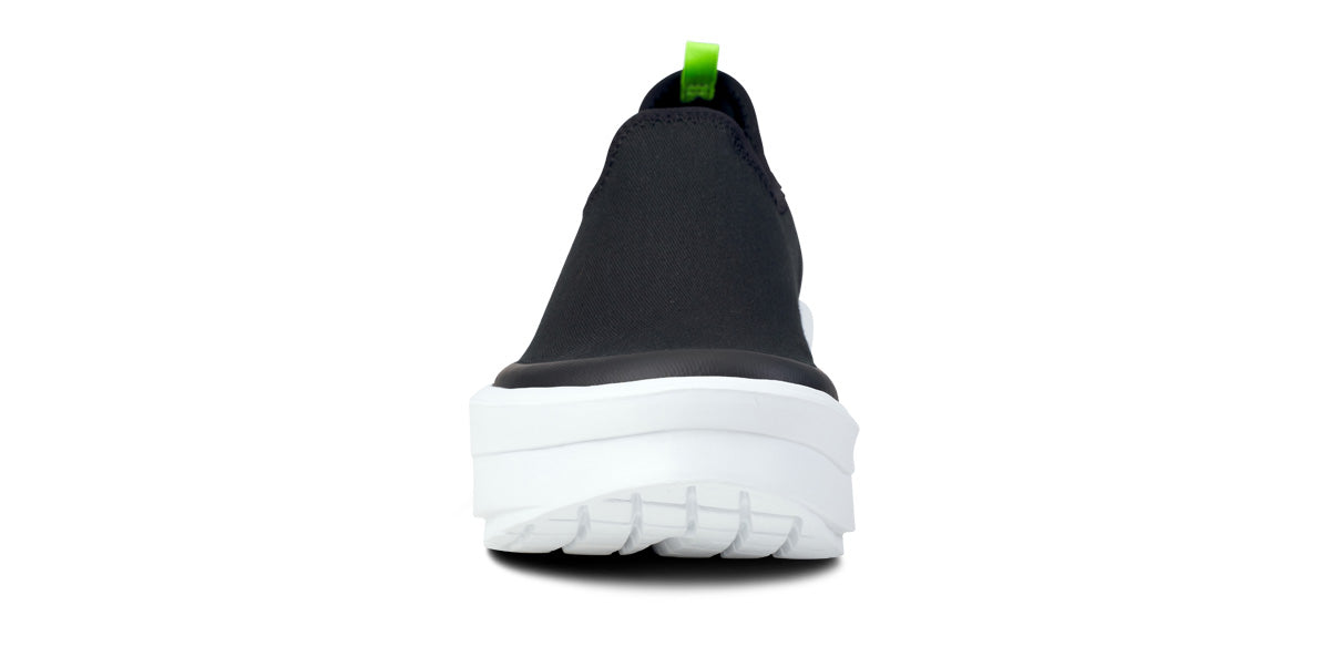 Women's OOmega eeZee Low Shoe - White Black (FINAL SALE) - Image 3