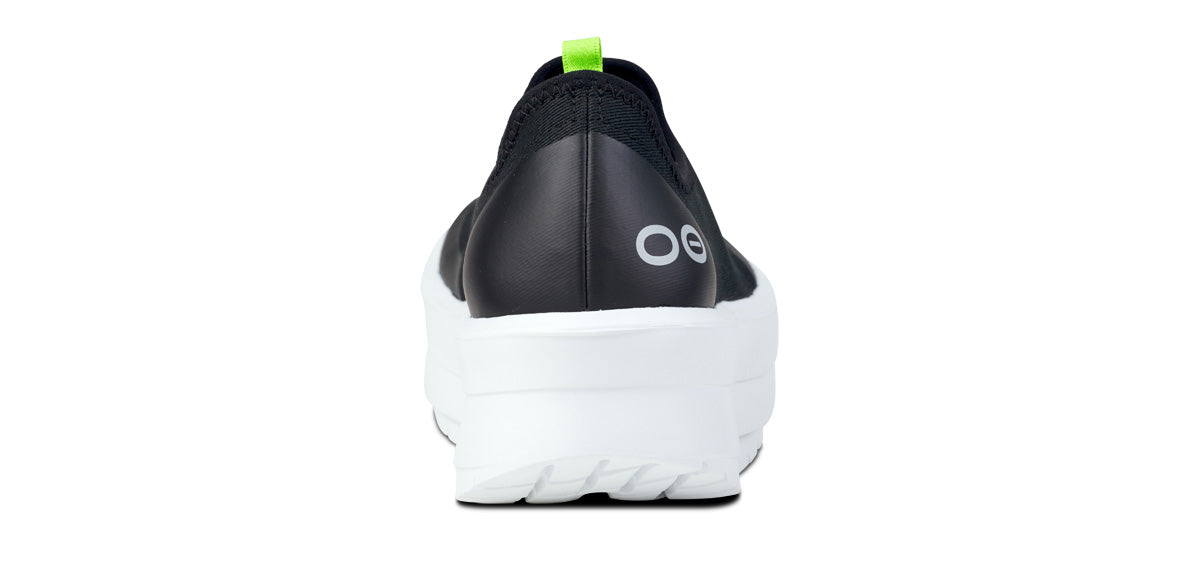 Women's OOmega eeZee Low Shoe - White Black (FINAL SALE) - Image 5