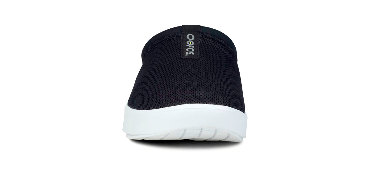 Men's OOcoozie Sport Mule - White Black - Image 6