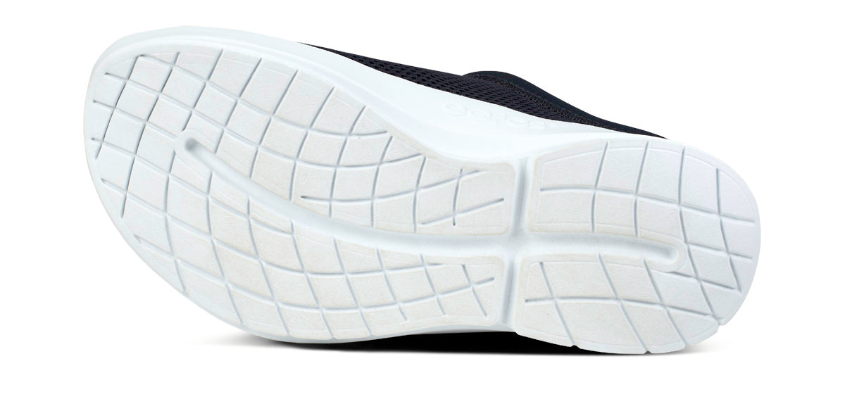 Men's OOcoozie Sport Mule - White Black - Image 10