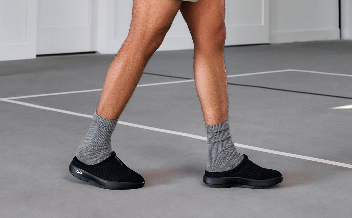 Men's OOcoozie Sport Mule - Black - Image 3