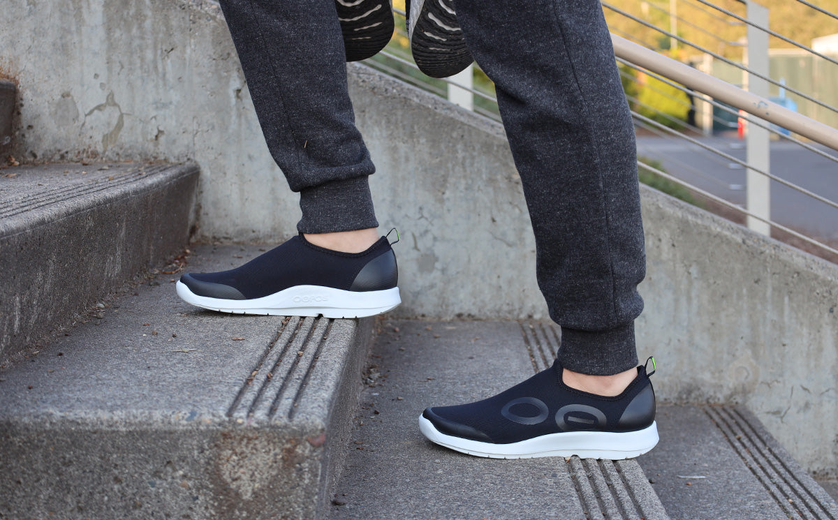 Men's OOmg Sport Low Shoe - White Black (FINAL SALE) - Image 3