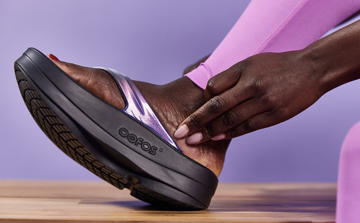 Women's OOmega OOlala Luxe Sandal - Calypso - Image 3