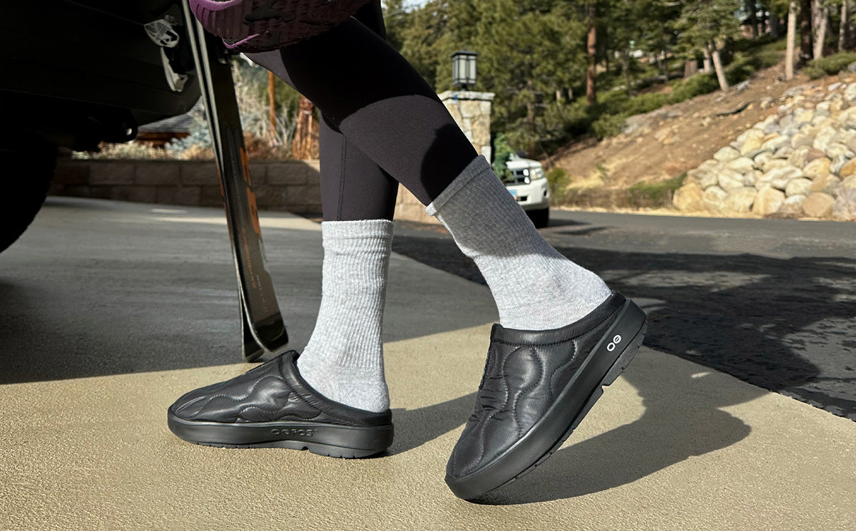 Women's OOcoozie Thermo Mule - Black - Image 3