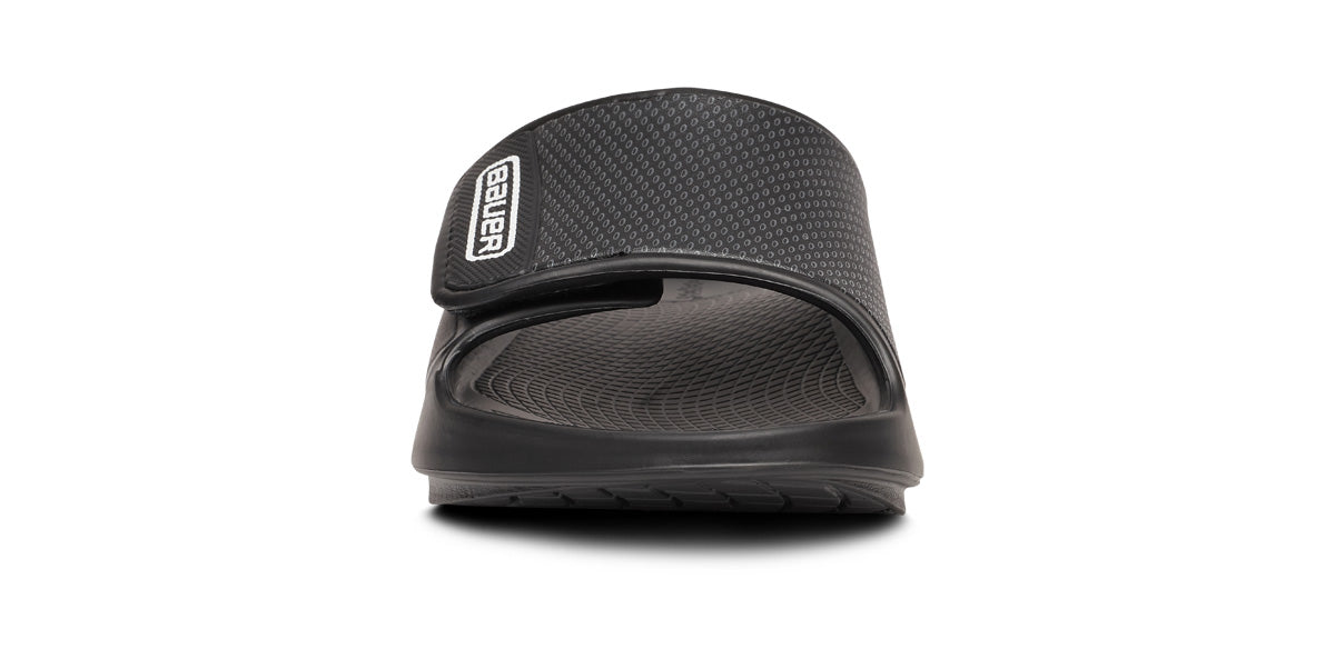 BAUER/OOFOS Women's OOahh Sport Flex Sandal – Black - Image 3